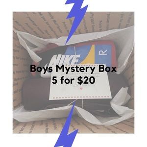 5+ for $20 Boys Mystery Box!